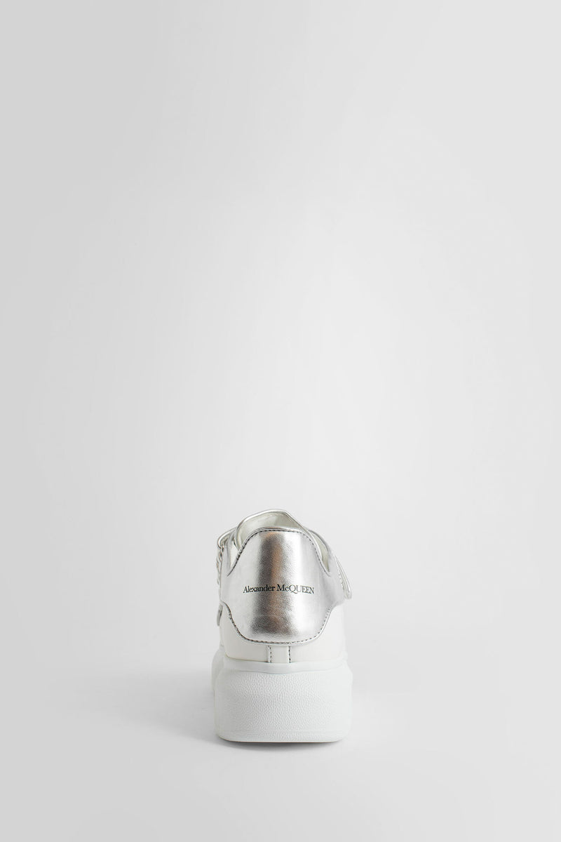 Sell Alexander McQueen Metallic Exaggerated Platform Sneakers -  Silver/White | HuntStreet.com